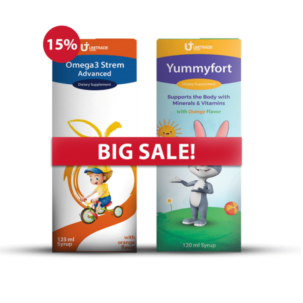 اوميجا 3 شراب + يامي فورت شراب